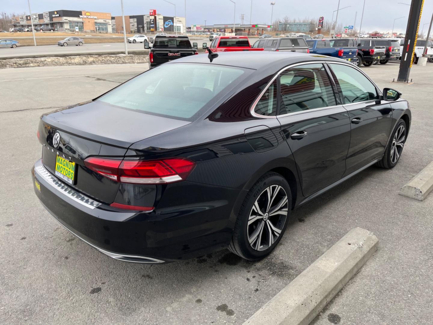 2021 Black /Black Volkswagen Passat (1VWSA7A31MC) , located at 1960 Industrial Drive, Wasilla, 99654, (907) 274-2277, 61.573475, -149.400146 - Photo#5